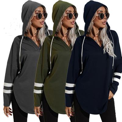 China 2022 Fashionable Black Empty Simple Designer Custom Hoodie Women Print Pullover Sweatshirt Fitness Workout QUICK DRY Streetwear for sale