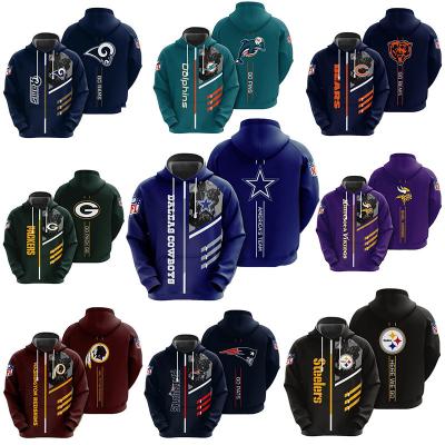 China Wholesale High Quality Breathable Polyester American Football Wear Pullover NFL Hoodie Plus Size Mens Hoodies and Sweatshirts for sale