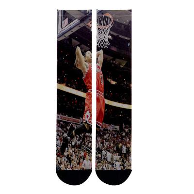 China 2022 high quality unisex wholesale sublimation cotton basketball socks football soccer sports socks for sale