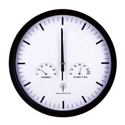 China Antique Style 14 Inch DCF Radio Controlled Wall Clock for sale