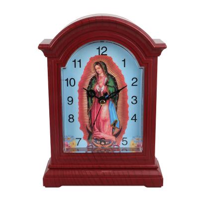 China Hot Selling Plastic Azan Wall Clock Antique Style Wall Clock For Prayer for sale