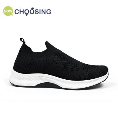 China Fashion Trend Mesh Women Shoes Lightweight Running Sneakers Women Fashion Casual Walking Shoes Breathable Slip On Women Loafers for sale