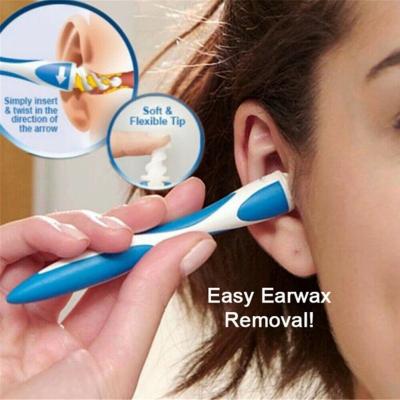 China Smart Ear Wax Remover Soft Spiral Ear Wax Swab Removal Safe Pick Set Y1040 for sale