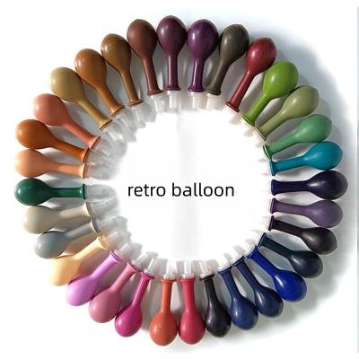 China AIMI Party Balloon 12 Inch 2.8g Retro Popular Latex Balloon Matte Chrome Balloon For Wedding Birthday Valentines Day Party Decoration for sale