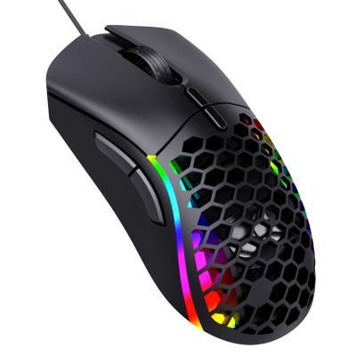 China 12800 Dpi Light Gaming Hole 6d Breathing Light Mouse Breathing RGB Light Gaming Ergonomic Gaming Mouse for sale