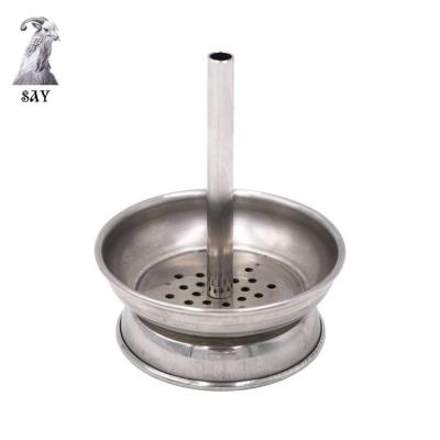 China Wholesale Portable Medium Size Stainless Steel Porcelain Hookah Shisha for sale