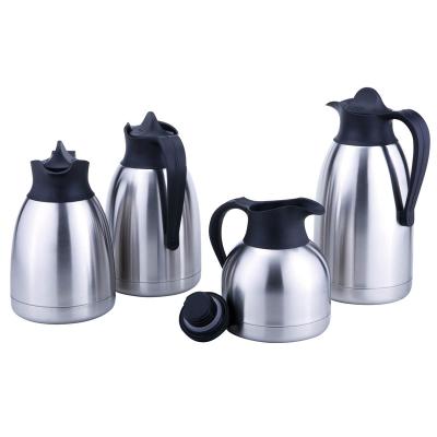 China 500ml Round Stainless Steel Thermo Flask PORTABLE Stainless Steel Coffee Thermos For Airlines for sale