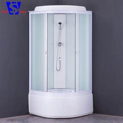 China With Frame 80x80x215cm Custom Self-Contained Bath Shower Enclosure , Standard Size Outdoor Glass Shower Room for sale