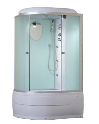 China With view 90x90cmQuality satin shower cubicle, silver paint shower cubicle, European shower room cubicle for sale