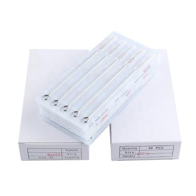 China YUANS NIAN Permanent Joint Disposable Tattoo Equipment Tattoo Long Needle Closed Round Needle Cut Needle RL for sale