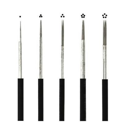 China YUANS NIAN Stainless Steel 3RL/3RS/5RL/5RS Microblading Permanent High Quality Manual Eyebrow Tattoo Needle For Semi Permanent Makeup for sale