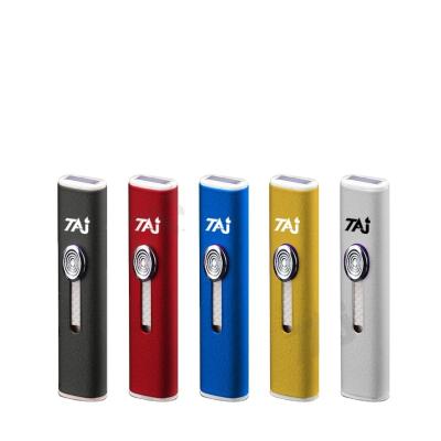 China Just Metal Rechargeable Cigarette USB Rechargeable Canton Lighter for sale