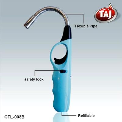 China AS 2018 Canton Fair Safety Material TAJ Brand Refillable Electronic BBQ Lighter for sale