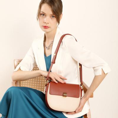 China 2022 High Quality Genuine Vegan Leather Purse Ladies Women Handbags Purse Women Cross Bodybag Women Bolsos Para Mujeres Leather Piel for sale