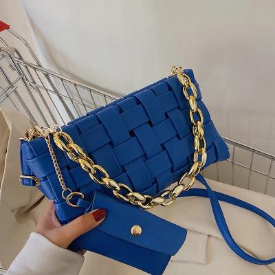 China 2022 High Quality Luxury Handbags For Women Designer Purses And Handbags Wholesale Custom Ladies Bag Leather Handbag Woven Cross - Body Handbag for sale