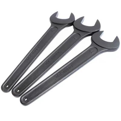 China Engine Repair Tools Spanners Flexible Vanadium Steel Spanners Single Open Set Mixed Electrophoresis Chrome Plated Wrench for sale