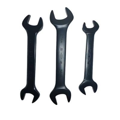 China Double Motor Chrome Vanadium Steel Spanner Electrophoresis Adjustable Spanner Open Ended Wrench Mirror Combo Set for sale