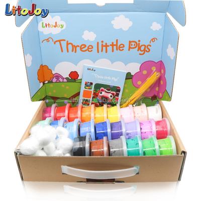 China LitoJoy DIY Air Dry Clay Art Story Toy for Kids Education MLC - S001 for sale