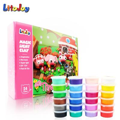 China LitoJoy Air Dry Polymer Plasticine Clay Story Box Toy Set For Retail and Kids DIY MLC - S001 for sale