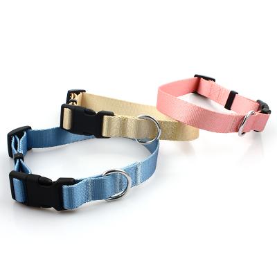 China Thoughtful China Supplier Durable Fashion Recycle Material PET Dog Collar With Custom Logo for sale