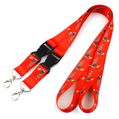 China Fashion Cheap Custom Sublimation Printed ID Card Lanyard With Logo Custom for sale