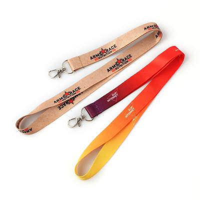 China Fashion Custom Sublimation Personalized Logo Fashion Multicolor Lanyard Key Strap for sale