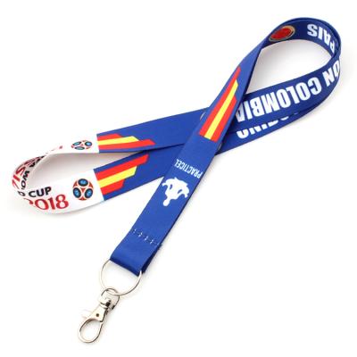 China Fashion Lanyard Customized Logo Printing High Quality Woven Lanyard Made To Order for sale