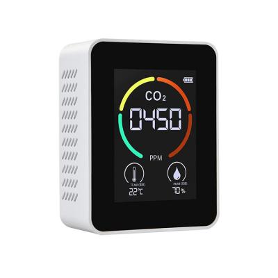 China High Quality Air Quality Detector Air Pollution Sensor Mini Pm 2.5 Controller Mini Indoor Co 2 Carbon Dioxide Detector Fresh Air for sale