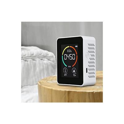 China High Quality Portable Carbon Dioxide Detector CO2 Air Quality Detector with Humidity and Temperature Sensor and Air Purifier CO2 Detector for sale