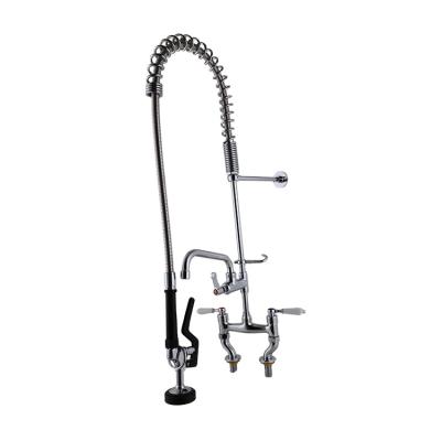 China Adjustable Modern Industrial Top Prewash Top 10 Special Sri Lanka Design Brass Pull Out Kitchen Faucet Mixer Tap for sale