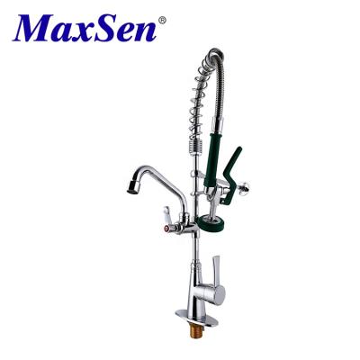 China Pull Out Jet Hot Sale Mini Pre Rinse Bar Faucet Factory Sink Mixer for sale