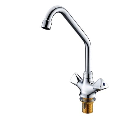 China Italian Platform Mount Thermostatic Faucets Style Hot And Cold Water Mixer Tap Kitchen Brass Faucet Import for sale