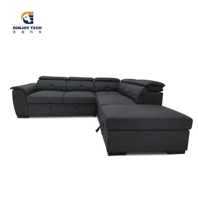 China (Other) Adjustable Customized L Shape Couch Living Room Sofa 3 Seat Modern Furniture Sofa Beds for sale