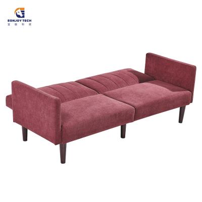 China Adjustable modern style 2 seater comfortable fabric recliner folding sofa bed (others) living room sofas couch for sale