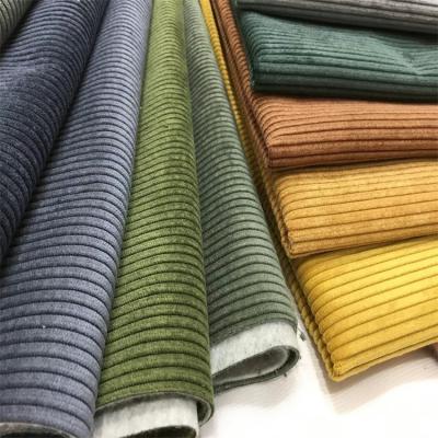 China Hometextile Corduroy Material Cloth Sofa Breathable Upholstery Fabric For Garment/Bags/Coats/Tile/Sofas for sale