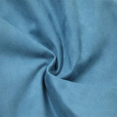 China Breathable Wholesale Waterproof Home Textile Fabric Faux Suede Fabric For Sofa Cover for sale