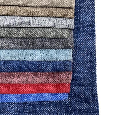 China High Quality Linen Look Chenille Fabric 2021 Shrink-Resistant Sofa Bags / Seats / Shoes for sale