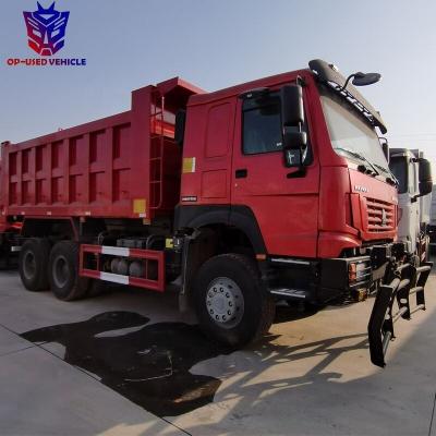 China 2021 NEW sinotruk howo left hand drive 371horsepower 10 wheeler 40ton tipper dump truck with low price > 8L for sale