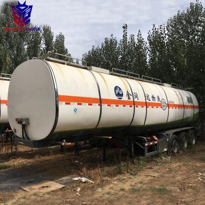 China Cheap Used Petrol And Oil Semi Truck Trailer Tanker Trailer For Sale In Zimbabwe for sale