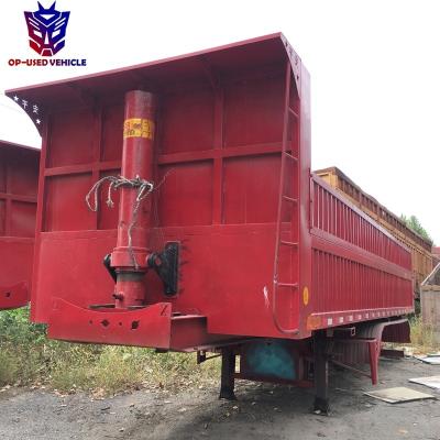 China Chinese Truck Trailer Second Hand Used Dump Trailers For Sale By Owner for sale