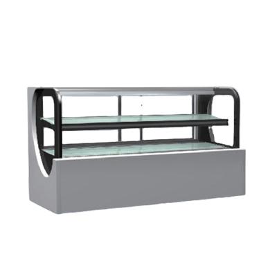 China Refrigerated Commercial Countertop Display Case Ice Cream Showcase Bakery Display Case Eco - Friendly for sale