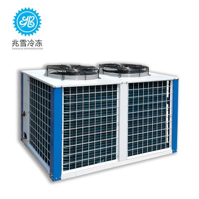 China Condensing Air Cooled Unit Easy Walk In Condensing Chiller Unit And Evaporator Unit for sale