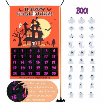 China 2021 Eco-friendly Big Month Lots Halloween Calendar Decorations Decorative for sale