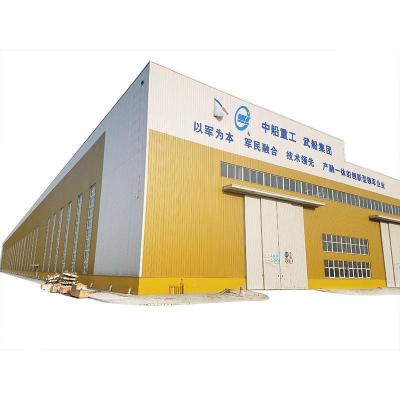 China Mediterranean Cheap Steel Structure Warehouse China Factory Prefab Workshop Light Industrial Shed Warehouse Design Material Construction for sale