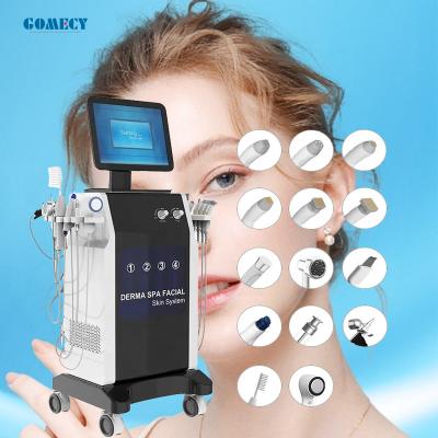 China 16 In 1 Hydrodermabrasion Facial Machine EMS High Frequency Ultrasonic RF Face Skin Care for sale