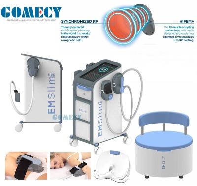 China RF EMS Sculpting Machine / ems body slimming Machine With Pelvic Floor Cushion Chair Option for sale