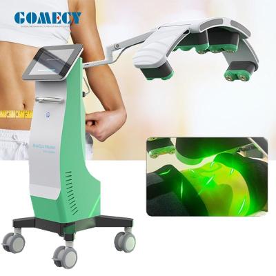 China GOMECY 10D Máquina de emagrecimento Lipo Laser Luz Verde Perda de peso Máquina de emagrecimento Lipo Laser para salão de fitness à venda