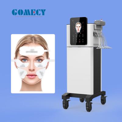 China ems wrinkle removal rf toning face muscle stimulate lifting pe-face electric muscle stimulation face beauty pads machine for sale