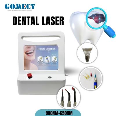 China Professional Dental Laser ENT 650nm 980nm Deep Tissue Laser Therapy Machine for sale