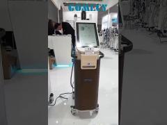 vertical Arrival cryo ice ultrasonic cannon and V-line 2 in 1 machine